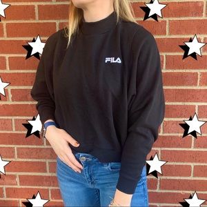 FILA Mock Neck Sweatshirt